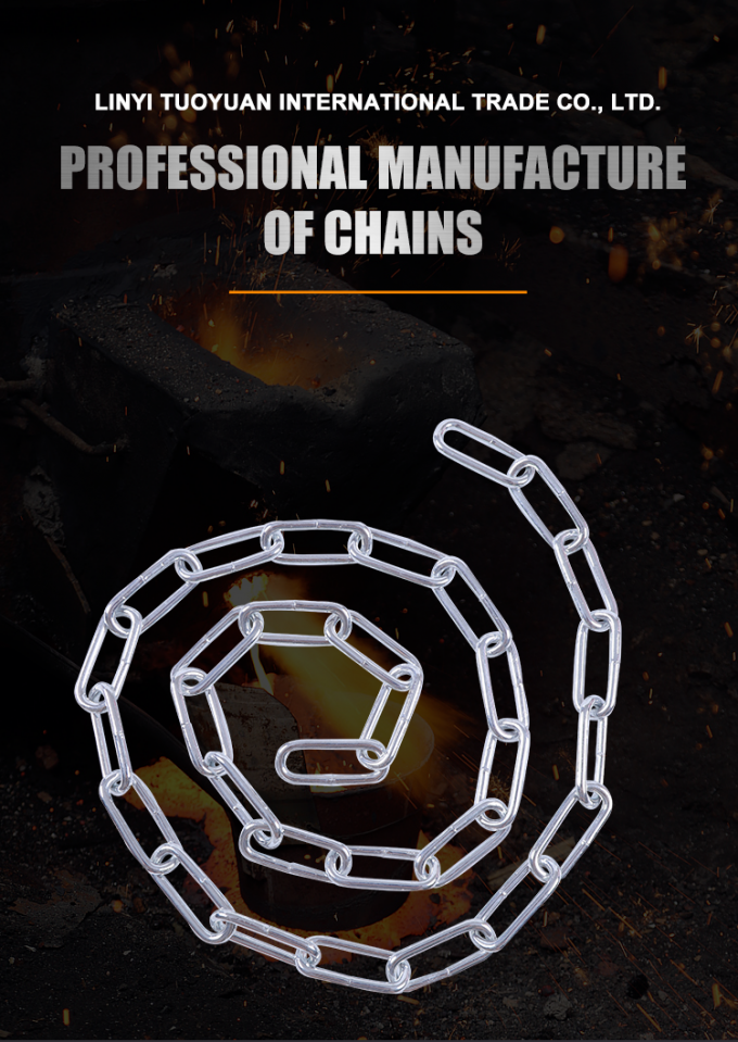 7mm Hot-penjualan Equipment Olahraga Rantai Besi Galvanis Rantai 0