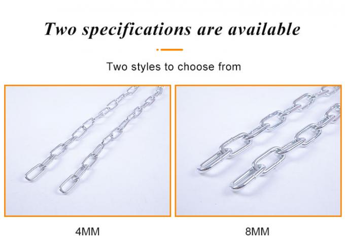 7mm Hot-penjualan Equipment Olahraga Rantai Besi Galvanis Rantai 7