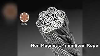 Tali Kawat Baja Tahan Karat 4mm 316 Non Magnetik