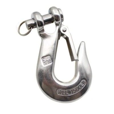 Harga yang bagus OEM Pengolahan Air Memalsukan Baja Crane Hook Peralatan Laut untuk Peralatan Peralatan Perahu Rigging on line