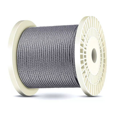 Harga yang bagus Kabel Tali Kawat Baja Karbon 8*19s Baja Galvanis untuk Eksportir Lift on line