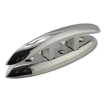 Harga yang bagus Fitting Perangkat Keras Laut Baja Tahan Karat 316 Flush Mount Pull Up Cleat untuk Perahu on line