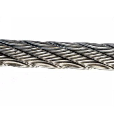 Harga yang bagus Kabel Baja Tali Kawat 6X7 FC Diameter 1-10mm Galvanis Celup Panas untuk Kebutuhan Konstruksi on line