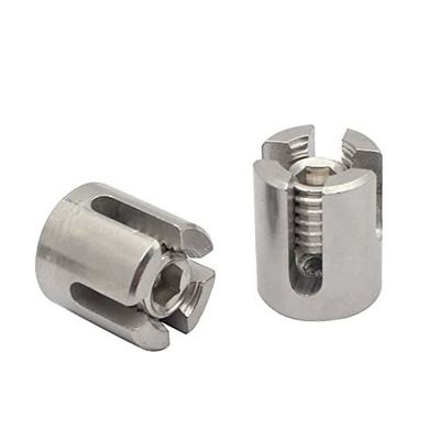 Harga yang bagus Yacht Hardware Stainless Steel 304 Ss316 Stopper pada tali kawat untuk Fittings Hardware on line