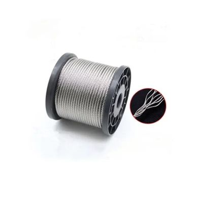 Harga yang bagus 1x12 7x7 7x19 4mm 5mm 6mm 8mm 10mm A2 A4 304 316 Tali baja tahan karat Pesawat on line
