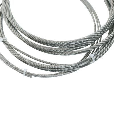 Harga yang bagus Kawat Seling Galvanis 8mm untuk Baja Cold Heading Standar dari Hot DIP 6X7 FC 6X7 IWS on line
