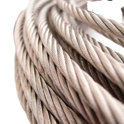 Harga yang bagus Marine Grade Offshore INOX V4A SS304 316 Steel Wire Rope Diameter 3-48 mm Grade Steel on line