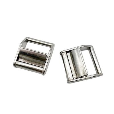 Harga yang bagus Perlengkapan kapal rigging SS304 Webbing Cam Buckle dengan dipoles akhir stainless steel on line