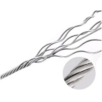 Harga yang bagus 1x12 7x19 7x7 1x19 1.5mm 19mm 28mm 32mm 304 316 untuk Pesawat Tali Kawat Baja Tahan Karat on line