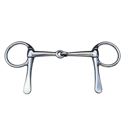 Harga yang bagus Polish Finish Baja tahan karat kuda balap Bit untuk tujuan umum balap dan harness on line
