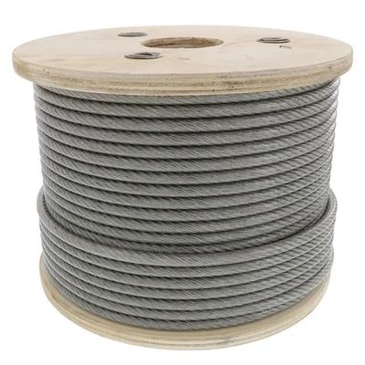 Harga yang bagus Membengkokkan Kabel Pesawat Galvanis 1x7 1x19 7x7 7x19 Tali Kawat Baja untuk Derek Pengangkat Derek on line