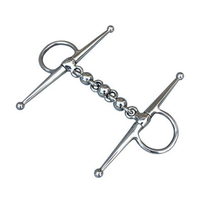 Harga yang bagus Mata Ujung Halus Baja Tahan Karat Penuh Pipi Western Horse Bits untuk Pelatihan Kuda on line