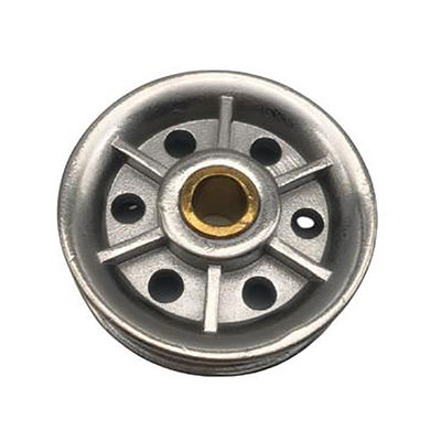 Harga yang bagus Katrol Roda Cor Baja Tahan Karat Laut Roda Katrol Tali Kawat untuk Pengolahan Air on line