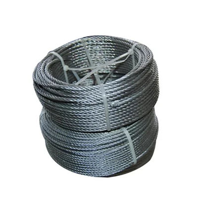 Harga yang bagus Kabel Baja Traksi Pengangkat Elevator yang Kokoh 6x19W-WSC Tali Kawat Baja on line