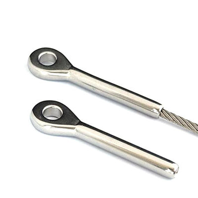 Harga yang bagus Terminal mata yang dipoles dari stainless steel AISI316 atau AISI304 dengan finishing tahan lama on line