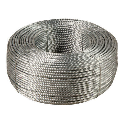 Harga yang bagus Tali kawat stainless steel non-alloy untuk metalurgi / bundling / hoisting 8X19s on line