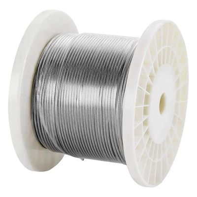 Harga yang bagus Tali kawat 6x19 FC untuk memancing/mengangkat/perkebunan terbuat dari jenis 316 baja tahan karat on line