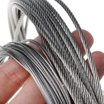 Harga yang bagus Kawat Baja Galvanis Tali Elevator Untai Bulat untuk OEM Stainless Steel on line