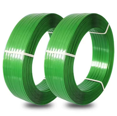 Harga yang bagus 1608 Green Polyester Plastic Wire Steel Strapping Tape Packing Tape on line