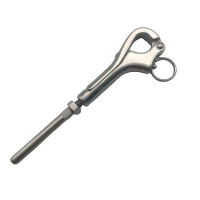 Harga yang bagus Industri Berat Upgrade Stainless Steel AISI316 Cepat Rilis Hook Pelican dengan Swage End on line
