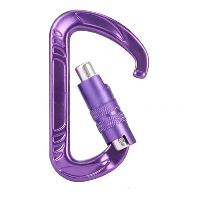 Harga yang bagus Peralatan Panjat D-Shape TripleLock dengan Finishing Galvanis untuk Penurunan yang Aman dan Percaya Diri on line