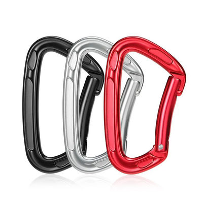 Harga yang bagus Selesaikan OEM 22-24 KN Carabiner Hook 7075 Aluminium Carabiner Climbing Safety Snap Hook on line