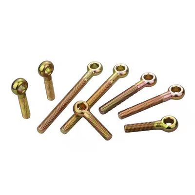 Harga yang bagus Finishing Galvanis M5 M8 M10 DIN444 Baja Karbon Tempa Dingin Mata Putar Pengangkat Baut Mata Ikan on line
