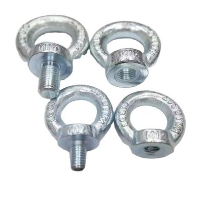 Harga yang bagus Baut Mata Bahu Tarik Tinggi Finishing ZINC DIN 580 Baja Karbon Untuk Pengangkatan Berat on line