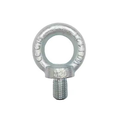 Harga yang bagus ZINC Finish High Tensile Carbon Steel Shoulder Eye Bolt DIN 580 Galvanized Heavy Duty on line