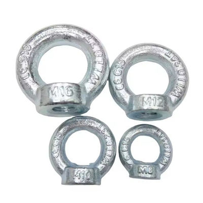 Harga yang bagus Carbon Steel DIN582 Eye Bolt Eye Nut Lifting Ring Bolt M6-M100 with Galvanized Finish on line