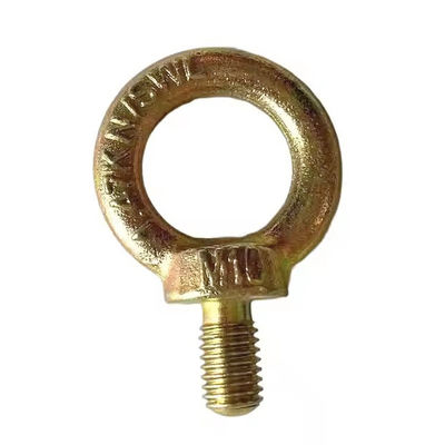 Harga yang bagus Hardware rigging JISB1168 standar eye bolts kuning seng baja karbon lifting bolt on line