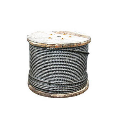 Harga yang bagus Kabel Baja 26mm 6x37 FC 6x37 IWRC Tali Baja Tali Kawat Baja Tidak Tergalvanis Kawat Baja Cerah dengan Teknologi Canggih on line