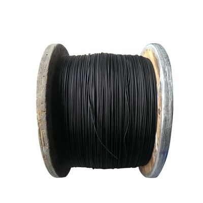 Harga yang bagus ISO9001/ISO14001 Sertifikasi Tali Baja Hitam Kabel Pesawat Galvanis 7x7 7x19 Kabel Baja 1/4 
