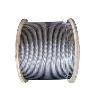 Harga yang bagus 1x7 316 Konstruksi tali kawat stainless steel AISI316 Kabel stainless steel 16mm Layanan pengolahan lainnya on line