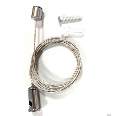 Harga yang bagus Layanan Pemrosesan Lainnya 1.5mm 7x7 Kabel Tali Kawat Baja Tahan Karat untuk Lampu Langit-Langit LED Lampu Gantung Seri Grade 300 on line