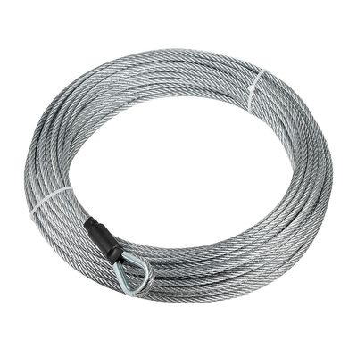 Harga yang bagus 700 Lb kekuatan pecah Galvanized Steel Kabel 5/16 Inch Dengan baja khusus Cold Heading dan layanan pengolahan lainnya on line