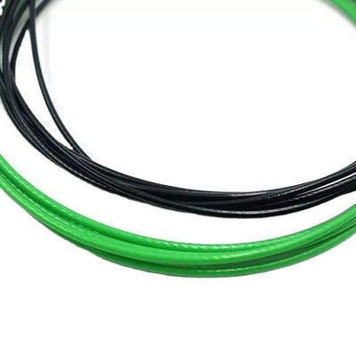 Harga yang bagus Tali kawat berlapis PVC bertenaga tarik tinggi yang terbuat dari baja galvanis atau stainless steel on line