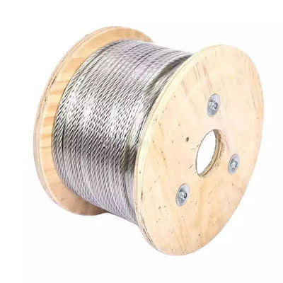 Harga yang bagus Tali kawat stainless 304 7x7 1.0mm 1.2mm 1.5mm 2.0mm 2.5mm Galvanized atau stainless steel untuk aplikasi tugas berat on line