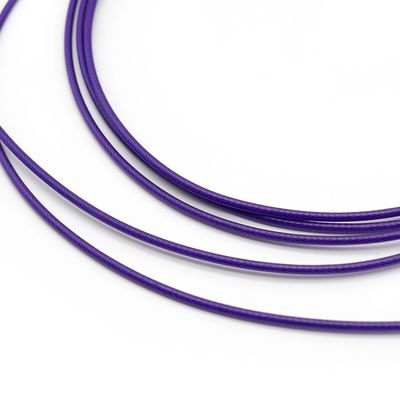 Harga yang bagus Baja tahan karat 316 Konstruksi 7x7 7x19 7/64 PVC Lapisan Wire Rope untuk Bahan Bangunan on line