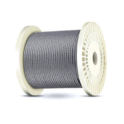 Harga yang bagus Kabel Tegangan Kawat Baja Tali Baja Galvanis Diameter 5/32 5 X 26 Menerima Persyaratan Pelanggan OEM on line