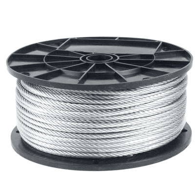 Harga yang bagus Kabel Karbon Baja Perak Kekuatan Tarikan Tinggi MIL-DTL-83420 1/16 