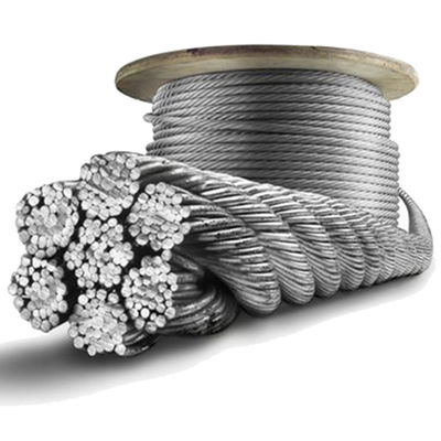 Harga yang bagus 8mm Inoks Kabel 7x19 Stainless Steel Wire Rope AISI316 AISI304 untuk Dekorasi dalam Diameter 3/32 inci untuk 3/8 inci on line