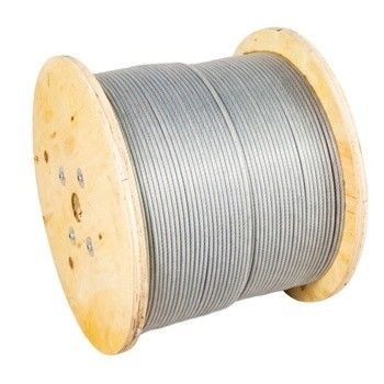 Harga yang bagus Kabel Baja Kekuatan Tarik Tinggi Standar AiSi 2mm 1x7/7x7 dengan Toleransi Lainnya on line