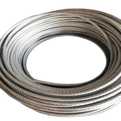 Harga yang bagus 6X25 6X25fi FC/Iwrc Galvanized Steel Wire Rope for Construction Derrick Oil Well Drilling Affordable and Versatile Solution on line