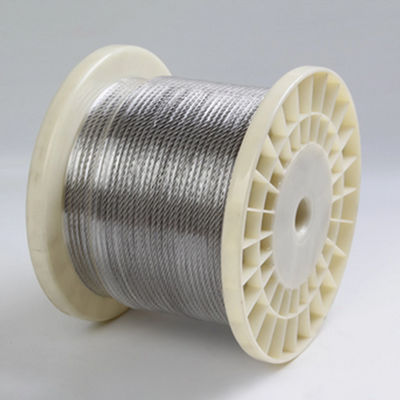 Harga yang bagus 7x19 Inox Kabel 3,2mm stainless steel Wire Rope dan Konstruksi dengan permukaan lainnya Finish on line