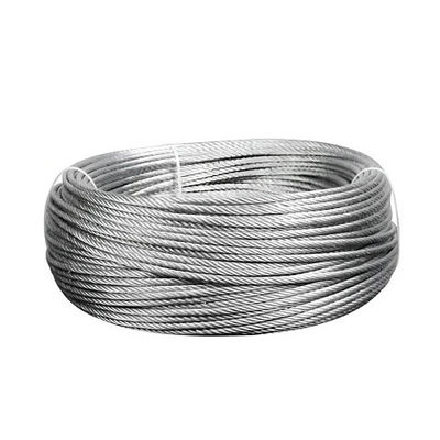 Harga yang bagus 18X7 Iws 19X7 Galvanized Non Rotating Wire Rope untuk Konstruksi Stainless Steel 304 316 Yellow Oil Black Oil on line