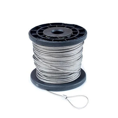 Harga yang bagus Kekuatan Kawat Baja Tahan Karat Grade 4.5mm 4.8mm Galvanis untuk Tali Listrik / Sling 1570MPa on line
