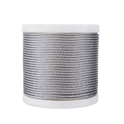 Harga yang bagus Kabel Baja Tahan Karat Non-Paduan Kekuatan Tinggi 8mm 9mm 10mm 6X12 7FC 6X24 FC 6X19 FC 6X37 FC untuk Derek on line