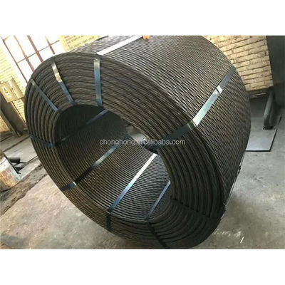 Harga yang bagus Kabel Strand PT Beton Prategang Tarik Tinggi 12.7mm SWRH77B SWRH82B on line