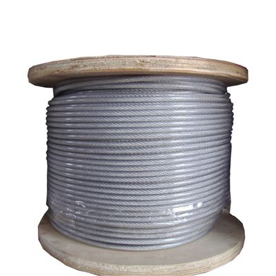Harga yang bagus Non-Alloy Custom PVC Coated Galvanized Steel Wire Rope untuk proyek konstruksi industri dan jangka panjang on line